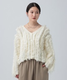 LEPSIM | 5ゲージフラッフィーニットカーディガン　647673(カーディガン/ボレロ)