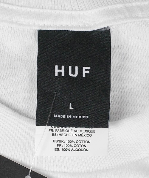 HUF(ハフ)の「【C-HUF3】【HUF/ハフ】TOKEN TEE TS02511(Tシャツ/カットソー・メンズ・ブラック/ホワイト・XX-LARGE/X-LARGE/LARGE/MEDIUM)」の9枚目の写真