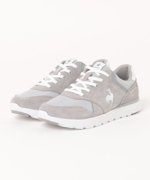 le coq sportif(ルコックスポルティフ)の「le coq sportif ルコックスポルティフ LA SEINE 2 WIDE【軽量/幅広3E】レディーススニーカー(ラセーヌ2ワイド)(スニーカー・レディース・グレー・23.0cm/23.5cm/24.0cm/25.0cm/22.5cm)」の1枚目の写真
