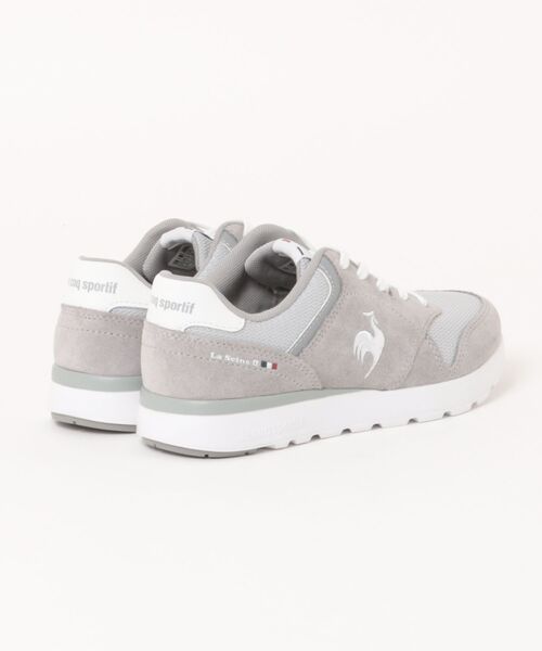 le coq sportif(ルコックスポルティフ)の「le coq sportif ルコックスポルティフ LA SEINE 2 WIDE【軽量/幅広3E】レディーススニーカー(ラセーヌ2ワイド)(スニーカー・レディース・グレー・23.0cm/23.5cm/24.0cm/25.0cm/22.5cm)」の2枚目の写真