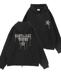 CONVERSE TOKYO（コンバーストウキョウ）の「EMBROIDED LOGO ZIP HOODIE（パーカー）」