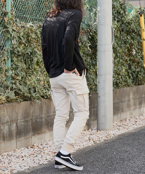 WP WESTPOINT(ダブルピーウエストポイント)の「WP WESTPOINT/ダブルピー ウエストポイント カーゴリブ イージーパンツ 秋 秋服 2026年秋冬(カーゴパンツ・メンズ・ライトベージュ・S/XS/XXL)」の10枚目の写真