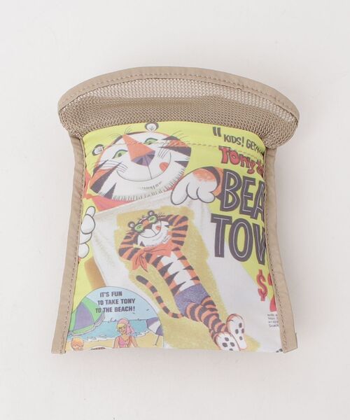 FRUIT OF THE LOOM（フルーツオブザルーム）の「【FRUIT OF THE LOOM/フルーツオブザルーム】VINTAGE Kellogg’ s mesh eco bag / ヴィンテージケロッグメッシュエコバッグ（トートバッグ・レディース・オレンジ/サックスブルー/ブラック・FREE）」の9枚目の写真