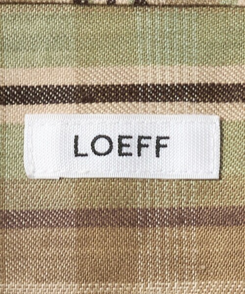 LOEFF(ロエフ)の「<LOEFF>チェック スキッパー シャツ UNISEX(シャツ/ブラウス・レディース・ベージュ・2/1/0)」の21枚目の写真