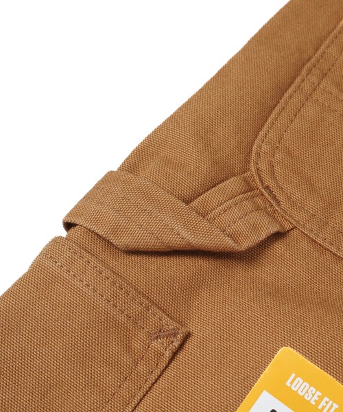 Carhartt（カーハート）の「【T16】【Carhartt/カーハート】LOOSE FIT WASHED DUCK UTILITY WORK PANTS 裏地付き レングス32 B111（その他パンツ・メンズ・ブラウン・30×32）」の3枚目の写真