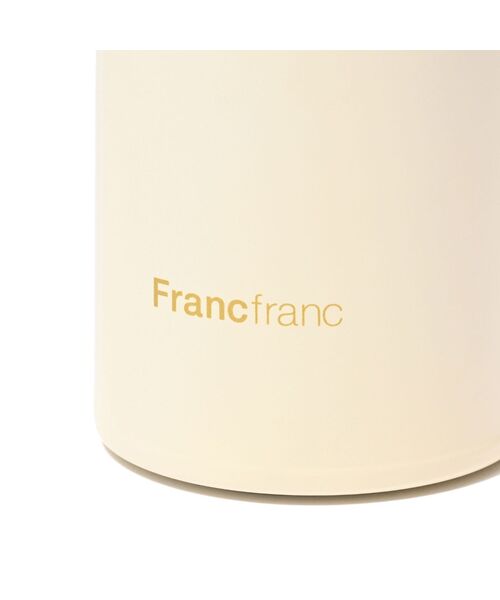 Francfranc(フランフラン)の「マット ステンレスボトル ホルダーセット 350ml ホワイト 水筒 マイボトル(水筒・レディース・ホワイト・FREE)」の6枚目の写真