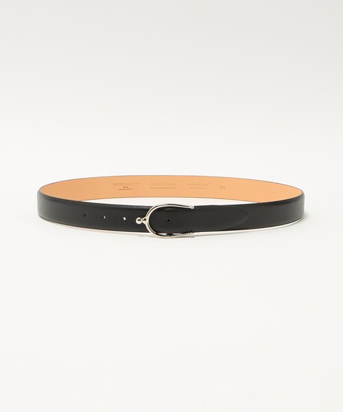 UNITED ARROWS（ユナイテッドアローズ）の「【別注】＜ANDREA GRECO＞ ピンバックルベルト 30MM（ベルト・メンズ・ダークブラウン/ブラック・95cm/90cm/80ｃｍ/85cm）」の2枚目の写真