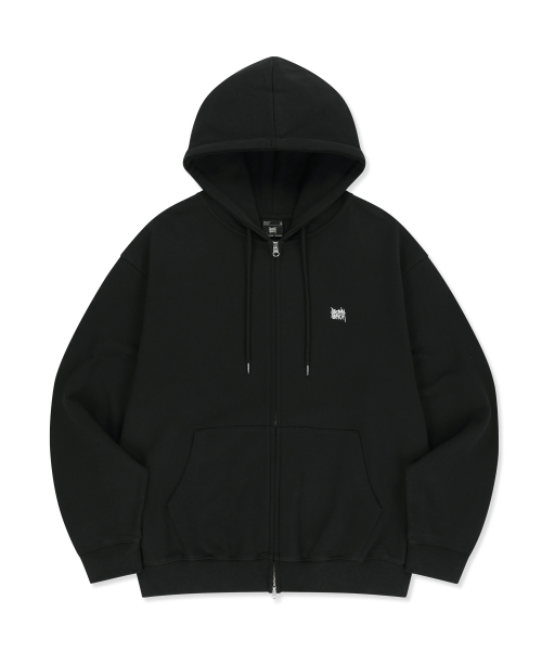 BROWNBREATH(ブラウンブレス)の「TAG HOOD ZIP UP - BLACK(パーカー・レディース・その他・2XL/LARGE/X-LARGE/SMALL/MEDIUM)」の1枚目の写真