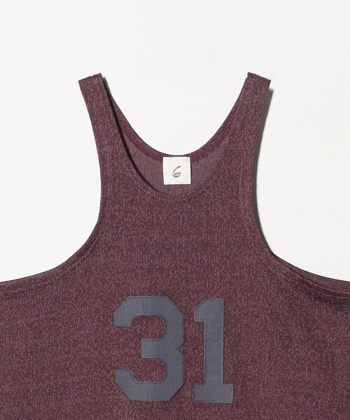6(ロク)の「<6(ROKU)>アメリカンスリーブ トップス(タンクトップ・レディース・ナチュラル/ワイン・FREE)」の4枚目の写真