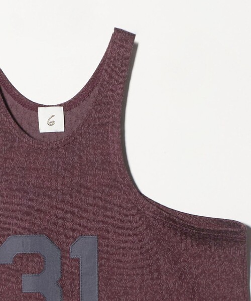 6(ロク)の「<6(ROKU)>アメリカンスリーブ トップス(タンクトップ・レディース・ナチュラル/ワイン・FREE)」の5枚目の写真