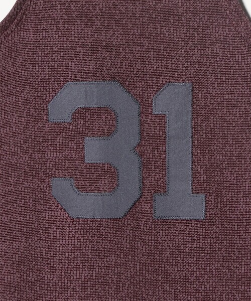 6(ロク)の「<6(ROKU)>アメリカンスリーブ トップス(タンクトップ・レディース・ナチュラル/ワイン・FREE)」の6枚目の写真