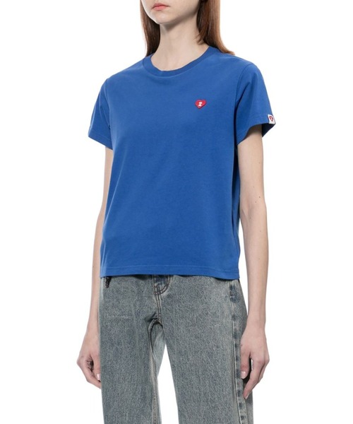 APEE BY A BATHING APE(エイピーバイアベイシングエイプ)の「HEART BADGE TEE(Tシャツ/カットソー・レディース・ブルー/ホワイト/バーガンディー/ブラック・X-SMALL/SMALL)」の8枚目の写真