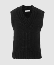 META KNIT VEST