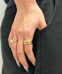 SEN TOKYO（セントーキョー）の「3個セット サイズ調整可能 ニュアンスリング（リング）」