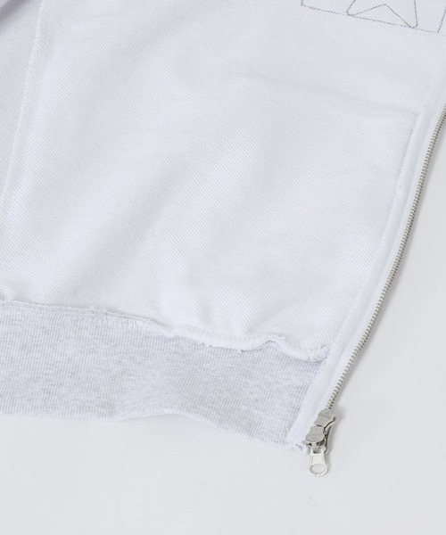 AMESWORLDWIDE（アメスワールドワイド）の「【UNISEX】AMES WORLDWIDE ／52アップリケフードジップ（パーカー・レディース・レッド/グレー/ネイビー・MEDIUM/SMALL）」の16枚目の写真