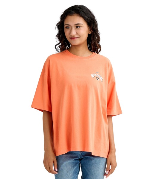BILLABONG(ビラボン)の「BILLABONG ウィメンズ MESSAGE ARCH LOOSE M Tシャツ 【2026年春夏モデル】(Tシャツ/カットソー・レディース・ホワイト/オフホワイト/オレンジ系その他/ブルー系その他2・LARGE/MEDIUM)」の15枚目の写真