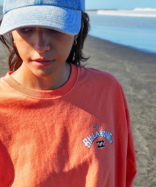 BILLABONG(ビラボン)の「BILLABONG ウィメンズ MESSAGE ARCH LOOSE M Tシャツ 【2026年春夏モデル】(Tシャツ/カットソー・レディース・ホワイト/オフホワイト/オレンジ系その他/ブルー系その他2・LARGE/MEDIUM)」の14枚目の写真