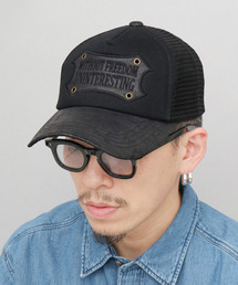 ロングビル コットンキャップ つば長 深め（キャップ）｜A.M.S.（エー