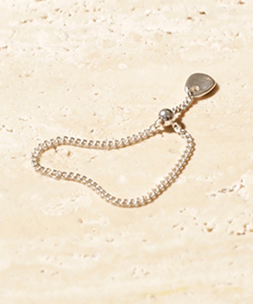 norme(ノーム)の「【SILVER925】ノーム タグ チェーン リング (トライアングル タイプ) / norme tag chain ring (Triangle type)(リング・レディース・シルバー・FREE)」の6枚目の写真