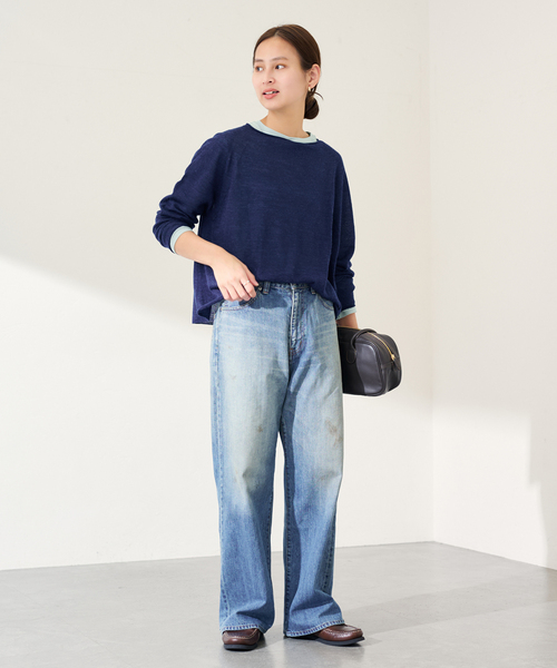 FRAMeWORK（フレームワーク）の「≪追加≫HTシアーL/Tee NEW（Tシャツ/カットソー・レディース・イエロー/ボルドー/ライトグリーン/ホワイト・FREE）」の12枚目の写真