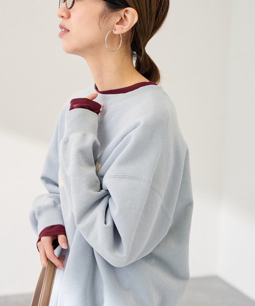 FRAMeWORK（フレームワーク）の「≪追加≫HTシアーL/Tee NEW（Tシャツ/カットソー・レディース・イエロー/ボルドー/ライトグリーン/ホワイト・FREE）」の21枚目の写真