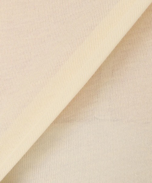 FRAMeWORK(フレームワーク)の「≪追加≫HTシアーL/Tee NEW(Tシャツ/カットソー・レディース・イエロー/ボルドー/ライトグリーン/ホワイト・FREE)」の15枚目の写真