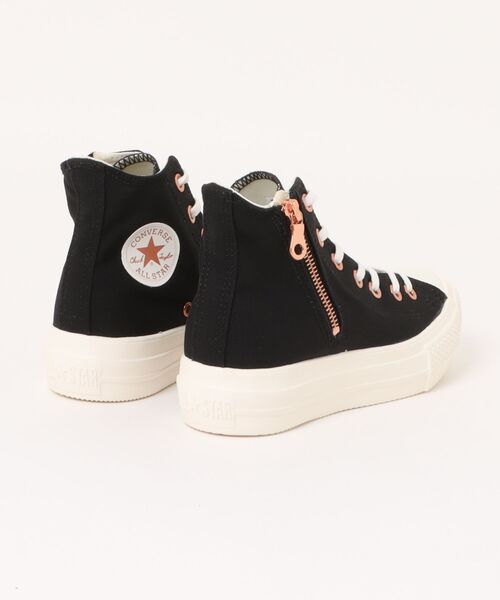 CONVERSE（コンバース）の「《CONVERSE》ALL STAR LIGHT PLTS PG Z HI　オールスター　ライト　ＰＬＴＳ　ＰＧ　Ｚ　ＨＩ（スニーカー・レディース・ブラック/ベージュ系・22.5cm/23.0cm/23.5cm/24.0cm/24.5cm/25.0cm）」の3枚目の写真
