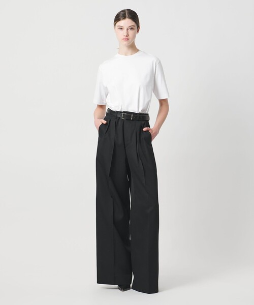 LOEFF(ロエフ)の「<LOEFF>ギャバジン バギー パンツ(その他パンツ・レディース・ブラック・00/0/1)」の18枚目の写真