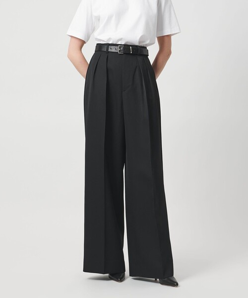 LOEFF(ロエフ)の「<LOEFF>ギャバジン バギー パンツ(その他パンツ・レディース・ブラック・00/0/1)」の12枚目の写真