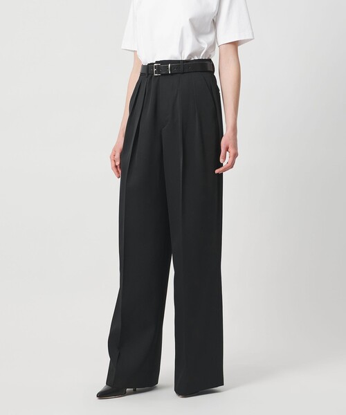 LOEFF(ロエフ)の「<LOEFF>ギャバジン バギー パンツ(その他パンツ・レディース・ブラック・00/0/1)」の13枚目の写真
