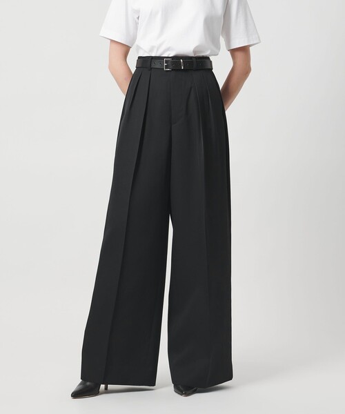 LOEFF(ロエフ)の「<LOEFF>ギャバジン バギー パンツ(その他パンツ・レディース・ブラック・00/0/1)」の14枚目の写真