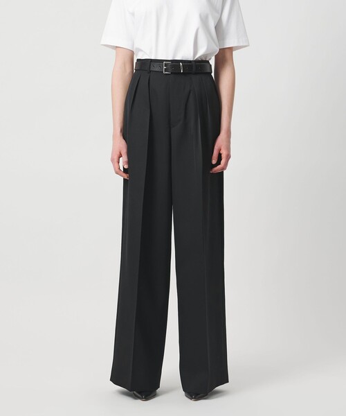 LOEFF(ロエフ)の「<LOEFF>ギャバジン バギー パンツ(その他パンツ・レディース・ブラック・00/0/1)」の15枚目の写真