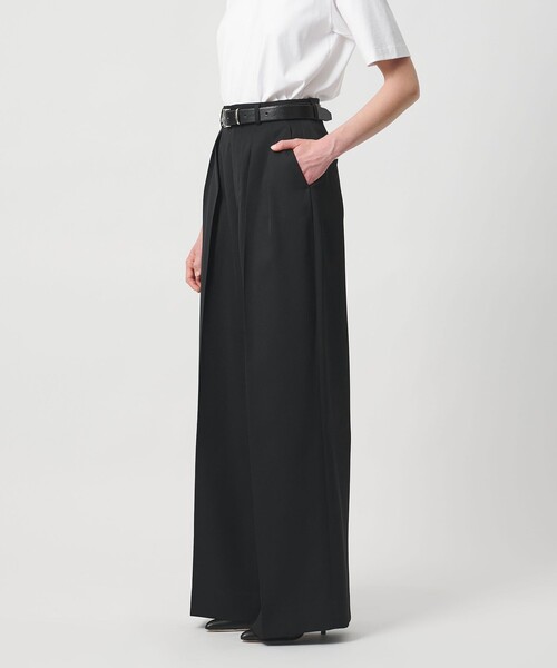 LOEFF(ロエフ)の「<LOEFF>ギャバジン バギー パンツ(その他パンツ・レディース・ブラック・00/0/1)」の16枚目の写真