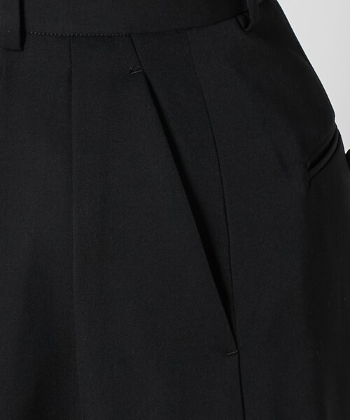 LOEFF(ロエフ)の「<LOEFF>ギャバジン バギー パンツ(その他パンツ・レディース・ブラック・00/0/1)」の8枚目の写真