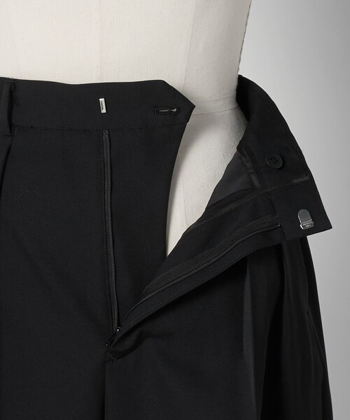 LOEFF(ロエフ)の「<LOEFF>ギャバジン バギー パンツ(その他パンツ・レディース・ブラック・00/0/1)」の11枚目の写真