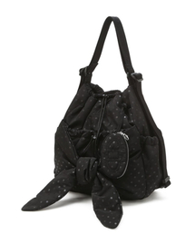 athe（アテ）の「[RUBAN(  )] ドットブラックリボンバックパック兼ショルダーバッグ S AABA6E912BK（バックパック/リュック）」