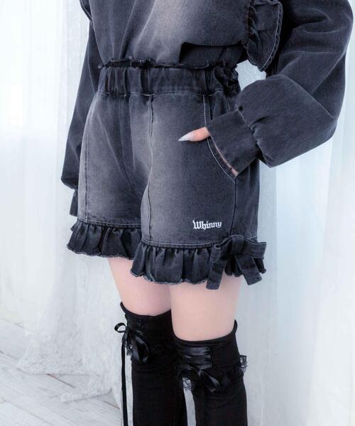 Whinny（ホワイニー）の「Whinny/【2026春新作♪】さわやかフレッシュパンティー☆（その他パンツ・レディース・サックスブルー/ブラック/ホワイト・FREE）」の8枚目の写真