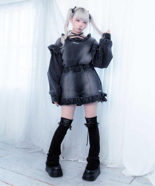 Whinny（ホワイニー）の「Whinny/【2026春新作♪】さわやかフレッシュパンティー☆（その他パンツ・レディース・サックスブルー/ブラック/ホワイト・FREE）」の9枚目の写真