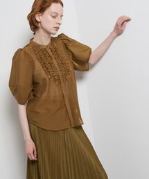 LANVIN en Bleu | カールマイヤーフリルブラウス(シャツ/ブラウス)