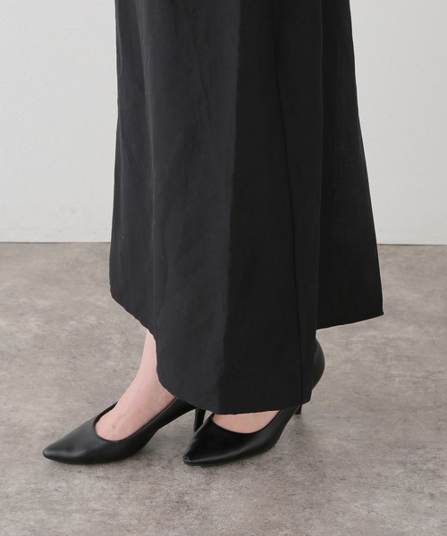 EDIT. FOR LULU(エディットフォールル)の「【NOHRA/ノーラ】Silk linen dress(ワンピース・レディース・ブラック・SMALL)」の5枚目の写真