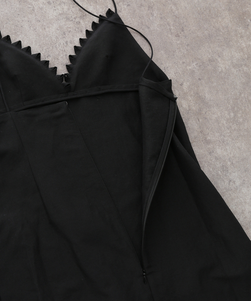 EDIT. FOR LULU(エディットフォールル)の「【NOHRA/ノーラ】Silk linen dress(ワンピース・レディース・ブラック・SMALL)」の7枚目の写真