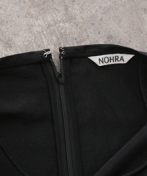 EDIT. FOR LULU(エディットフォールル)の「【NOHRA/ノーラ】Silk linen dress(ワンピース・レディース・ブラック・SMALL)」の8枚目の写真