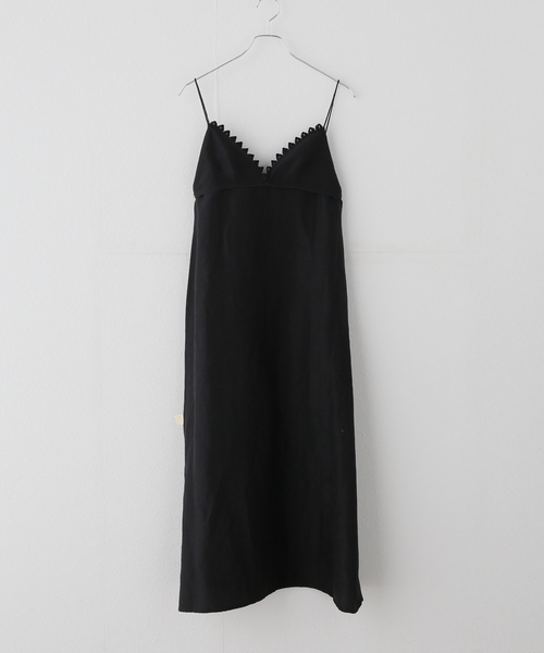 EDIT. FOR LULU(エディットフォールル)の「【NOHRA/ノーラ】Silk linen dress(ワンピース・レディース・ブラック・SMALL)」の9枚目の写真