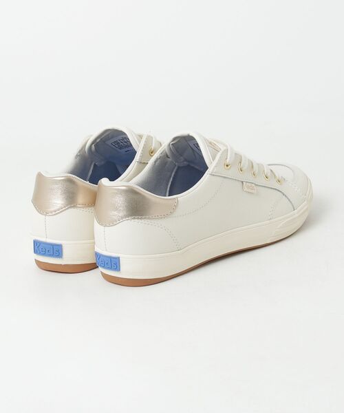 Keds(ケッズ)の「Keds ケッズ センター スリー レザー ナチュラルホワイト(スニーカー・レディース・オフホワイト・22.5cm/23.0cm/23.5cm/24.0cm/24.5cm/25.0cm)」の8枚目の写真