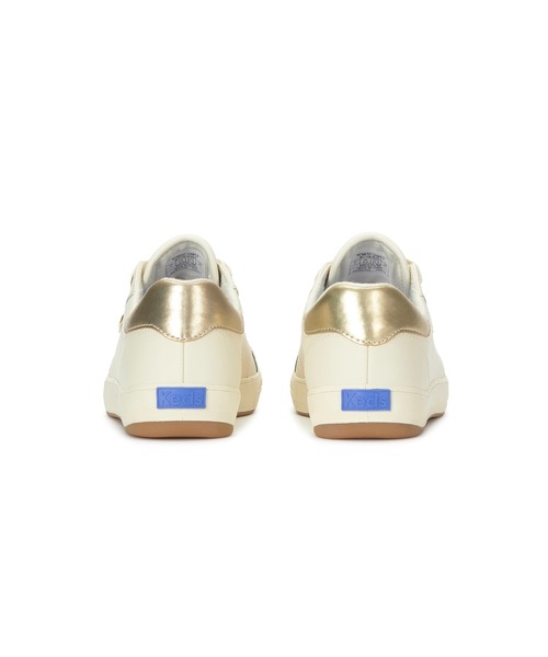 Keds(ケッズ)の「Keds ケッズ センター スリー レザー ナチュラルホワイト(スニーカー・レディース・オフホワイト・22.5cm/23.0cm/23.5cm/24.0cm/24.5cm/25.0cm)」の4枚目の写真