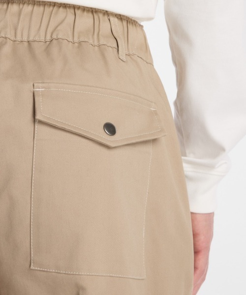 NEW BALANCE(ニューバランス)の「New Balance 大谷翔平 Signature Woven Twill Pants(ニューバランス 大谷翔平シグネチャーウーブンツイルパンツ)(チノパンツ・メンズ・ベージュ系/ネイビー・MEDIUM/LARGE/X-LARGE)」の6枚目の写真