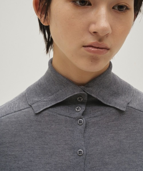 TODAYFUL（トゥデイフル）の「TODAYFUL Tencelwool Highneck Knit（ニット/セーター・レディース・ダークブラウン/ブラック/グレー・FREE）」の8枚目の写真