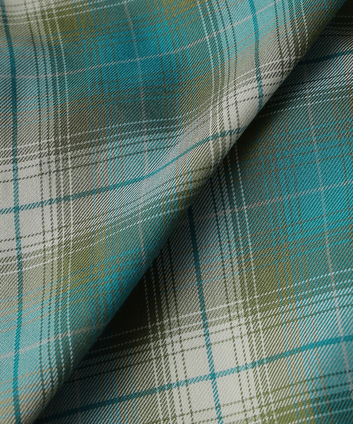 PENDLETON(ペンドルトン)の「PENDLETON / ペンドルトン 別注 TR ツイル 半袖 ボードシャツ(シャツ/ブラウス・メンズ・ライトグリーン/ブラック/ブルー系その他/ブラウン系その他・LARGE/MEDIUM)」の8枚目の写真