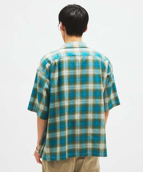 PENDLETON / ペンドルトン 別注 TR ツイル 半袖 オープンカラーシャツ
