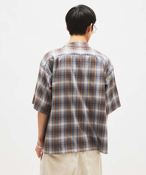 PENDLETON / ペンドルトン 別注 TR ツイル 半袖 オープンカラーシャツ